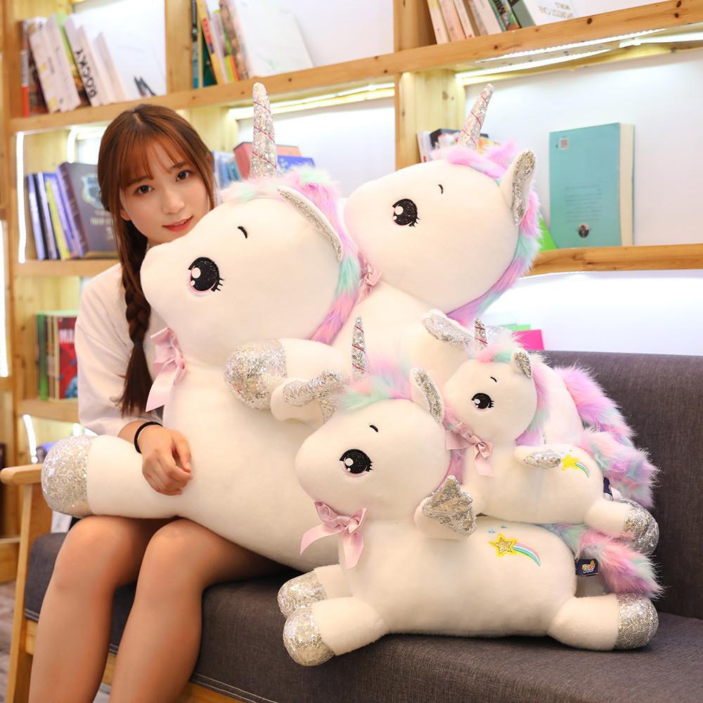 Adorable Plush Unicorn Toy Large Soft Doll Creative Children's Gift Wholesale