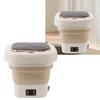 Portable Washing Machine 9L Automatic Small Foldable Bucket Washer for Dormitories Travel Business Trip