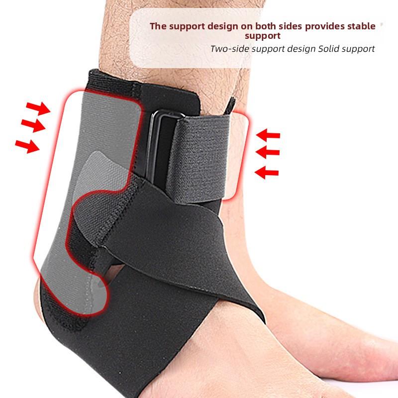 Sports Ankle Brace Outdoor Cycling Sports Basketball Badminton Fixed Support Protector Pressurized Strap Foot Brace