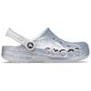 Crocs Baya Comfortable & Versatile Hole Shoes Women's Silver