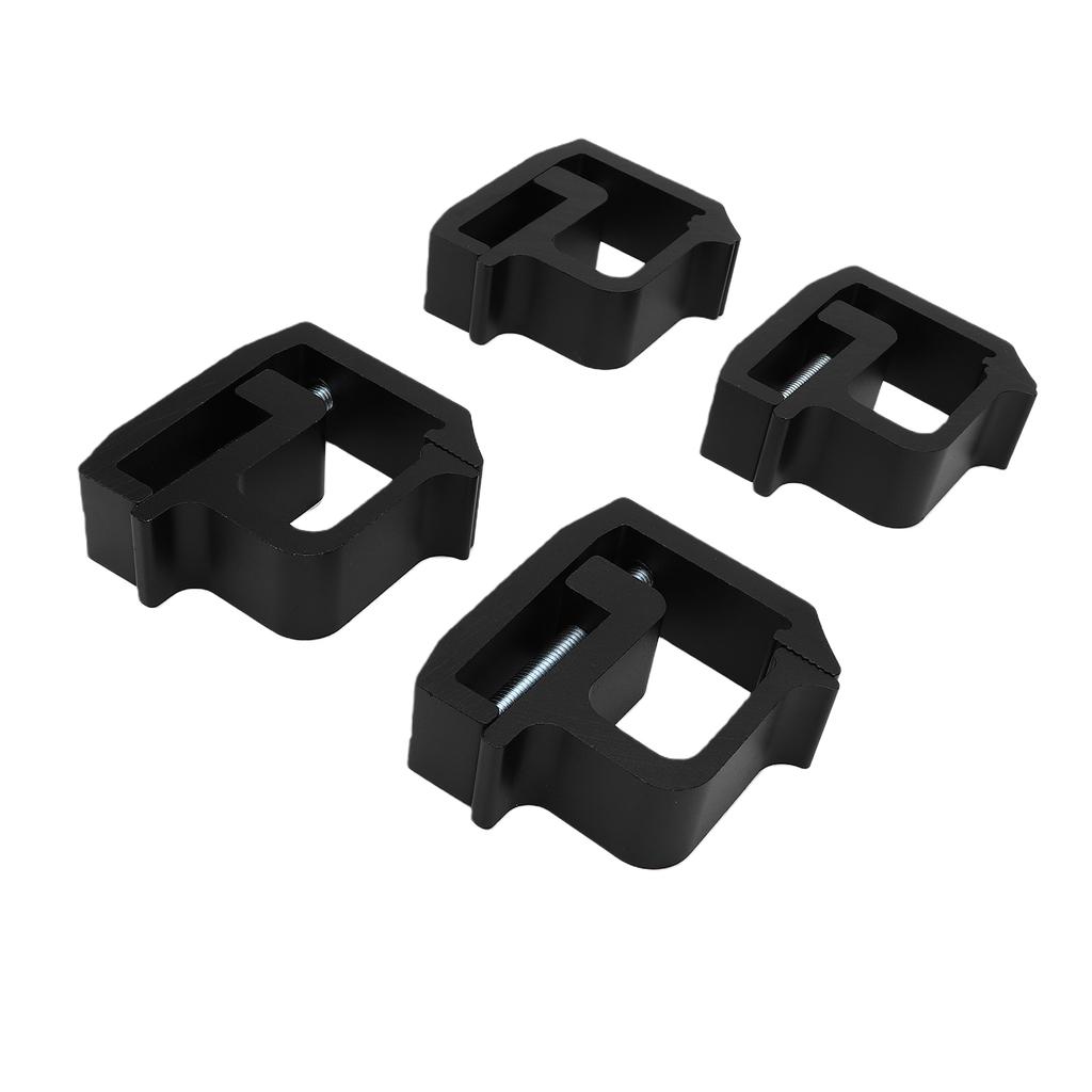 Truck Topper Ladder Rack Clamp Heavy Duty Campers Shell Clamp Replacement for Ram 1500 2500 3500 Black
