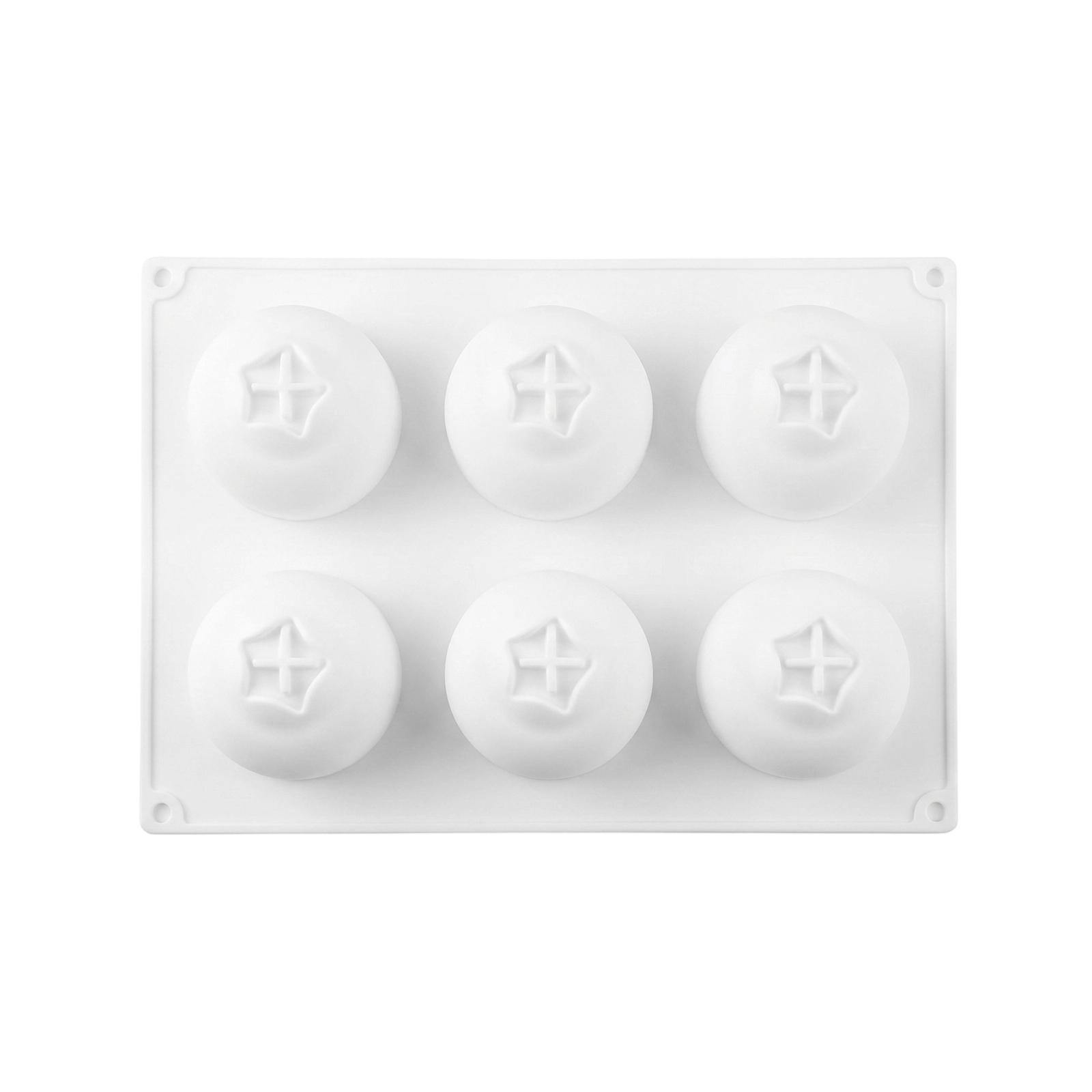 

Silicone Molds Mold Chocolate Candy Sugar Baking Mold For Cake Cupcake Dessert Candle Decoration Suitable For Making One Size