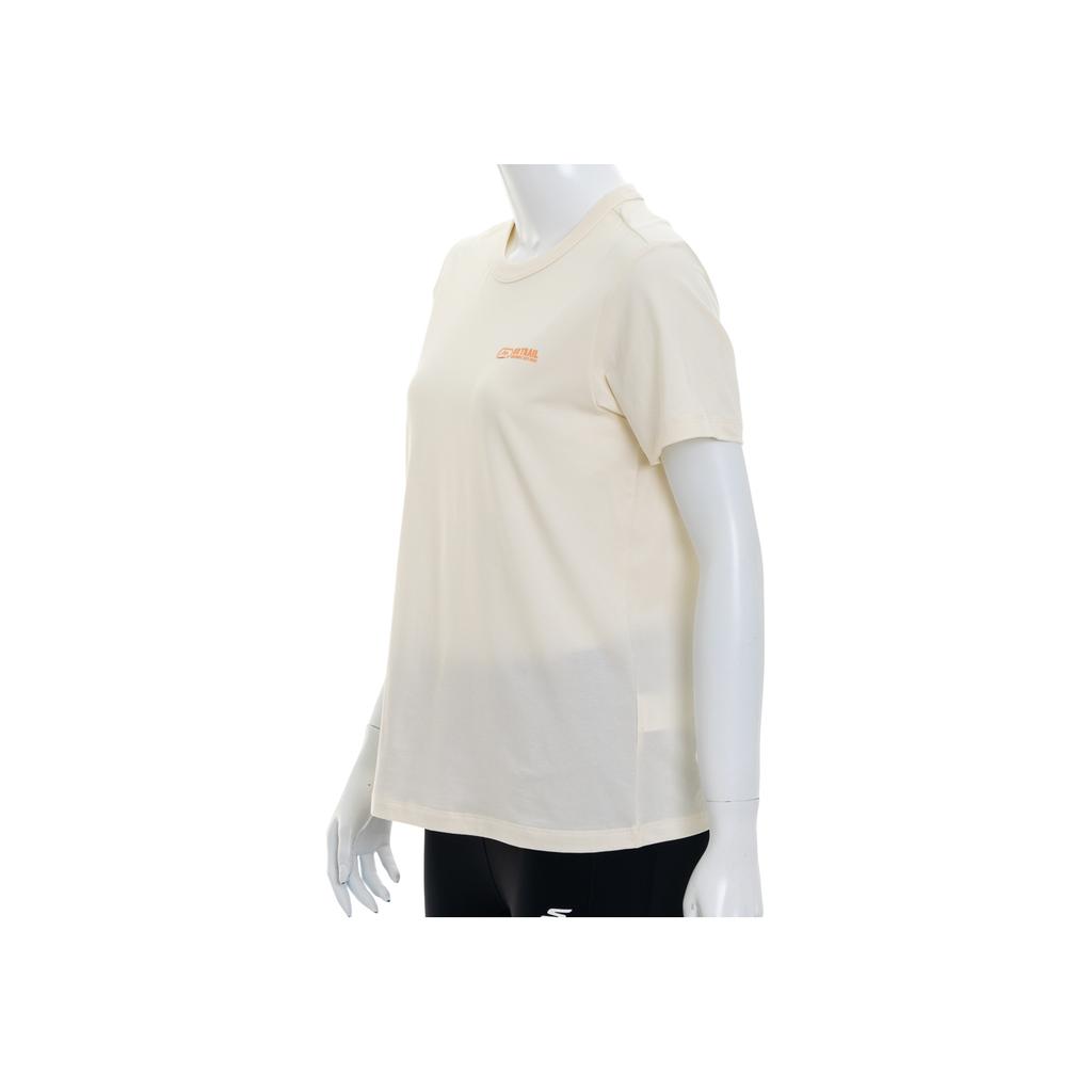 Skechers Sports Life Outdoor Simple Letter Casual Comfortable Knitted Round Neck Breathable Short Sleeve T-Shirt Women T-Shirts L324W029-00NA