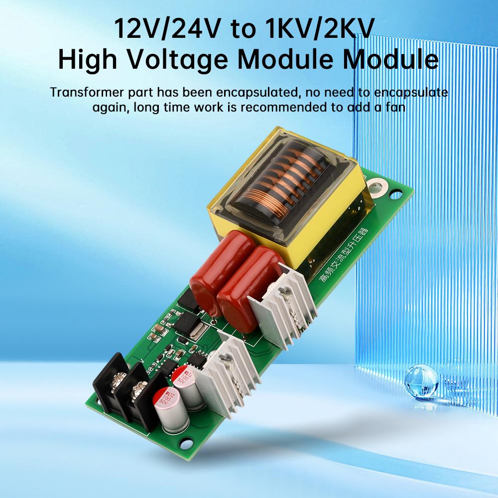 24X Voltage Module Voltage Doubler Rectifier Circuit PCB Driver 60000V Electrostatic High Voltage Generator DIY Pulse DC Booster