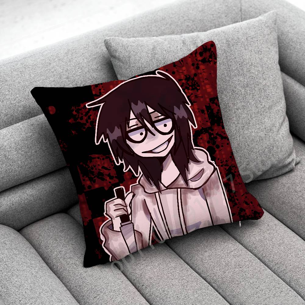 America Leggende Urbane J-Jeff The Killer Federa Cuscino Per 45*45cm 40cm 55cm 50cm 30cm Quadrato Federa Cuscino Auto