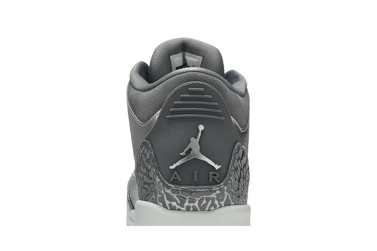 Kids' Sneakers Jordan 3 Retro Premium Heiress Metallic Silver (GS) Metallic Silver/Cool Grey-White
