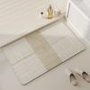 Wabi Silent Wind Diatom Mud Absorbent Floor Mat Quick Drying Household Bathroom Toilet Non-slip Foot Mat Soft Mat At the Door