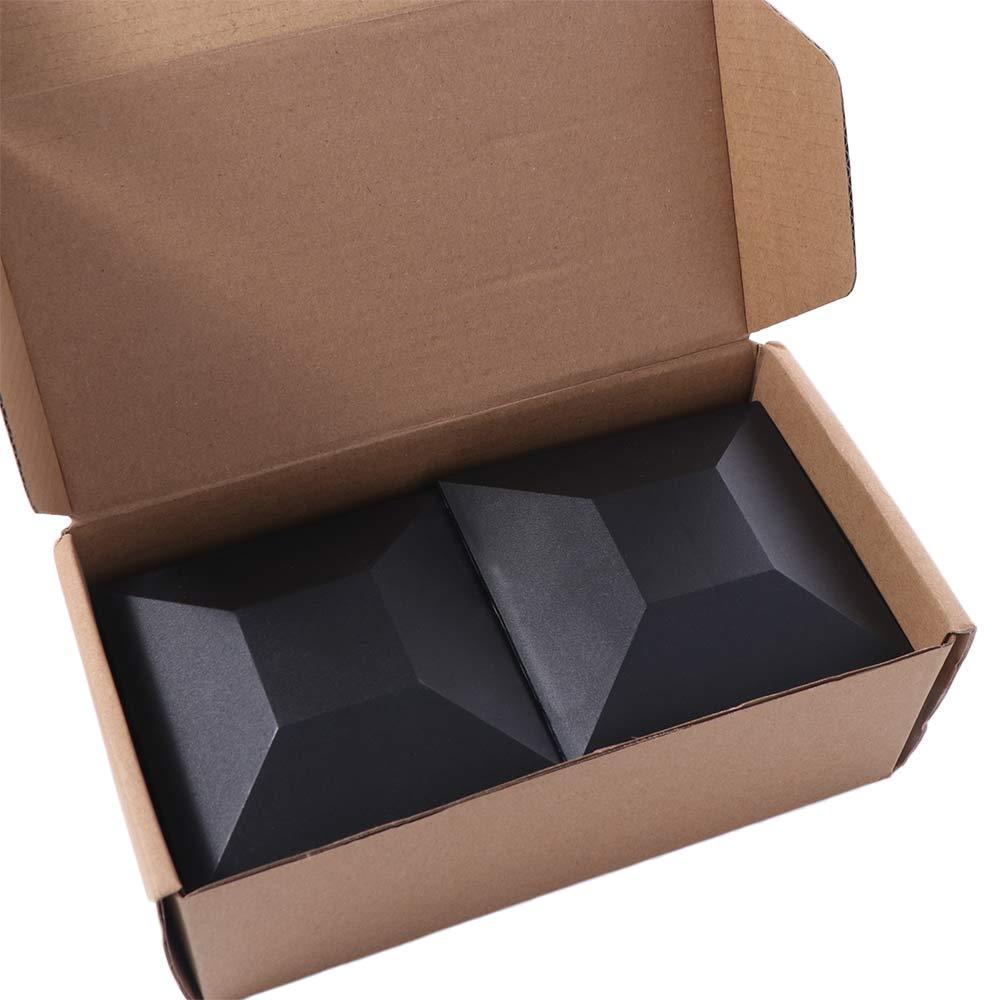 6Pcs Waterproof Pyramid Post Caps Replacement 3.5x3.5in Fence Post Cover Sun Protection Weather Resistant Posts Top Protector