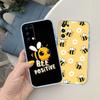RA3 Art Bees Cartoon Phone Case for Motorola Moto G10 G20 G30 G31 G32 G34 G35 G41 G42 G50 G51 G52 G55 G60 G60S G62 G71 G72 G75