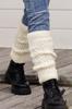 Gizma Leg Warmers Ecru Color
