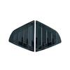 For Toyota Camry Sedan 2018      Car Rear Louver Window Side Shutter Cover Trim Sticker Vent Scoop ABS Auto