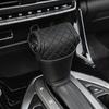 Car Gear Cover, Leather Shift Knob, Gear Lever Leather Gear Shift Knob Cover, Manual