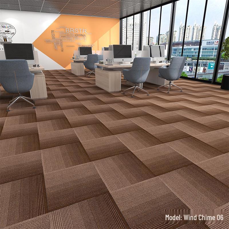 

Екологічна звукоізоляційна вогнестійка килимова плитка для офісу, спальні або вітальні Super thick non-woven bottom