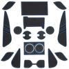 Negues Rubber Mats Compatible with Toyota Harrier 80 Harrier 80 Series Accessories June 2020 Rubber Harrier Interior Harrier Floor Luggage Interior