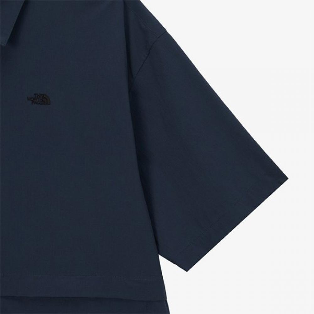 The North Face Men Ice Cube Short Sleeve Shirt Nav
