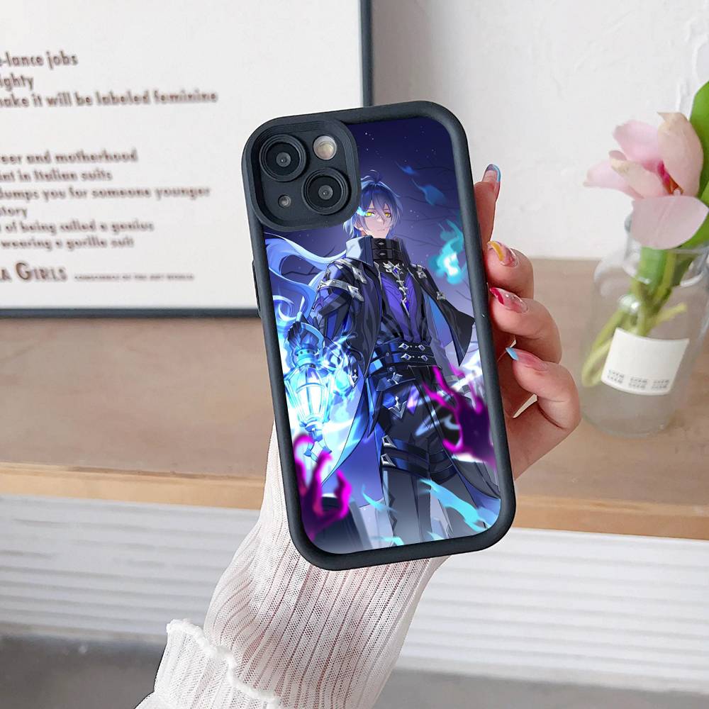 Genshin Impact Flins For IPhone 17 16 15 14 13 12 11 Pro Max Plus Phone Case Covers