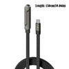 with Built-in Phone Stand Fast Charging Cord 240w Sideways Phone Charger  for Smartphones Tablets
