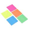 Adhesive Memo Notes 5 Colors DIY Use PET Material Cute Lightweight 75mm Long 75mm Wide Office Supplies for Index