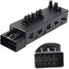 12451498 Front Right Passenger 8 Way Power Seat Control Adjustment Switch Fit 2007-2013 Sierra Yukon Avalanche Silverado Suburban Lacrosse