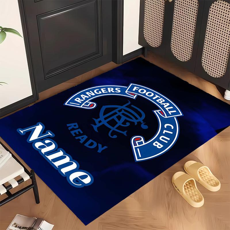 rangers fc (1) Personalized name Office Carpet Stylish Decor for Living Room Bedroom Kitchen