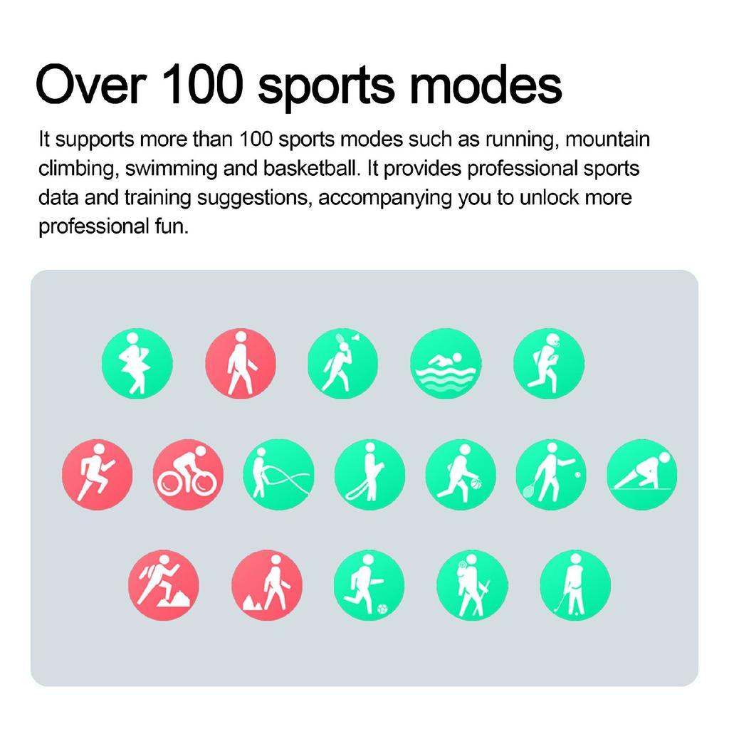 AK83 Multifunktions-Sportarmbanduhr Bluetooth-kompatibles Anrufen Gesundheitsmonitor Smartwatch, Stahlarmband