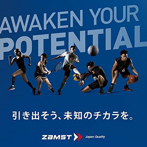 ZAMST Arch Lift Socks HA-1 Regular for Tennis and Golf (Fits Both Feet), Size M, Black, 375112