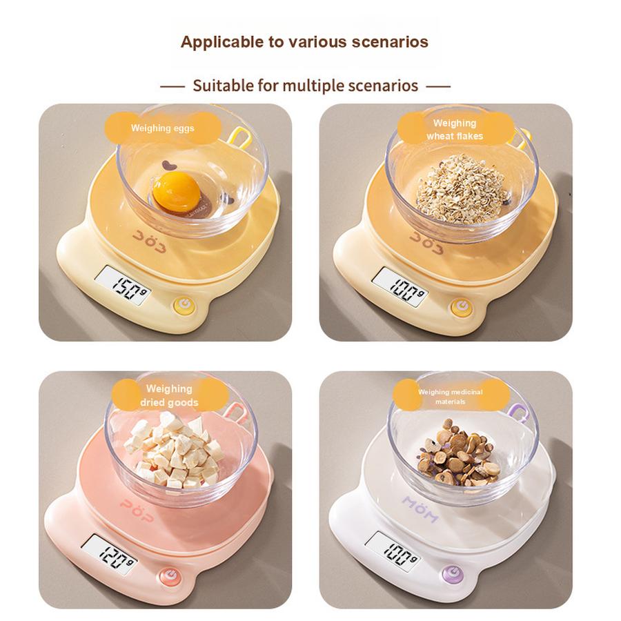 Kitchen Electronic Scale High Precision Household Food Scale Accurate Small Electronic Weight Scale Household