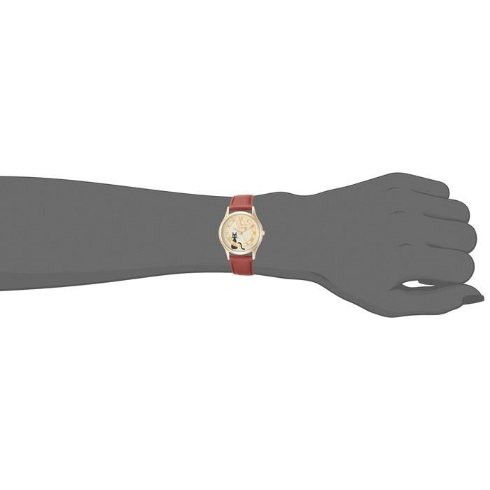 [Seiko Watch] ALBA (Aruba) Ghibli Collaboration Kikis Delivery Service ACCK411 Dial: Cream, Case: Yellow Gold, Band: Light Brown (Cow