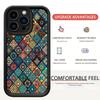 Exotic Sandstone Staircase iPhone 15/16/17 Case with Black Groove Design
