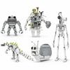 MOC Creative Building Blocks Kits DIY Cartoon Monster Mecha Figures Assembly Bricks Educational Construction Toy Kids Gift
