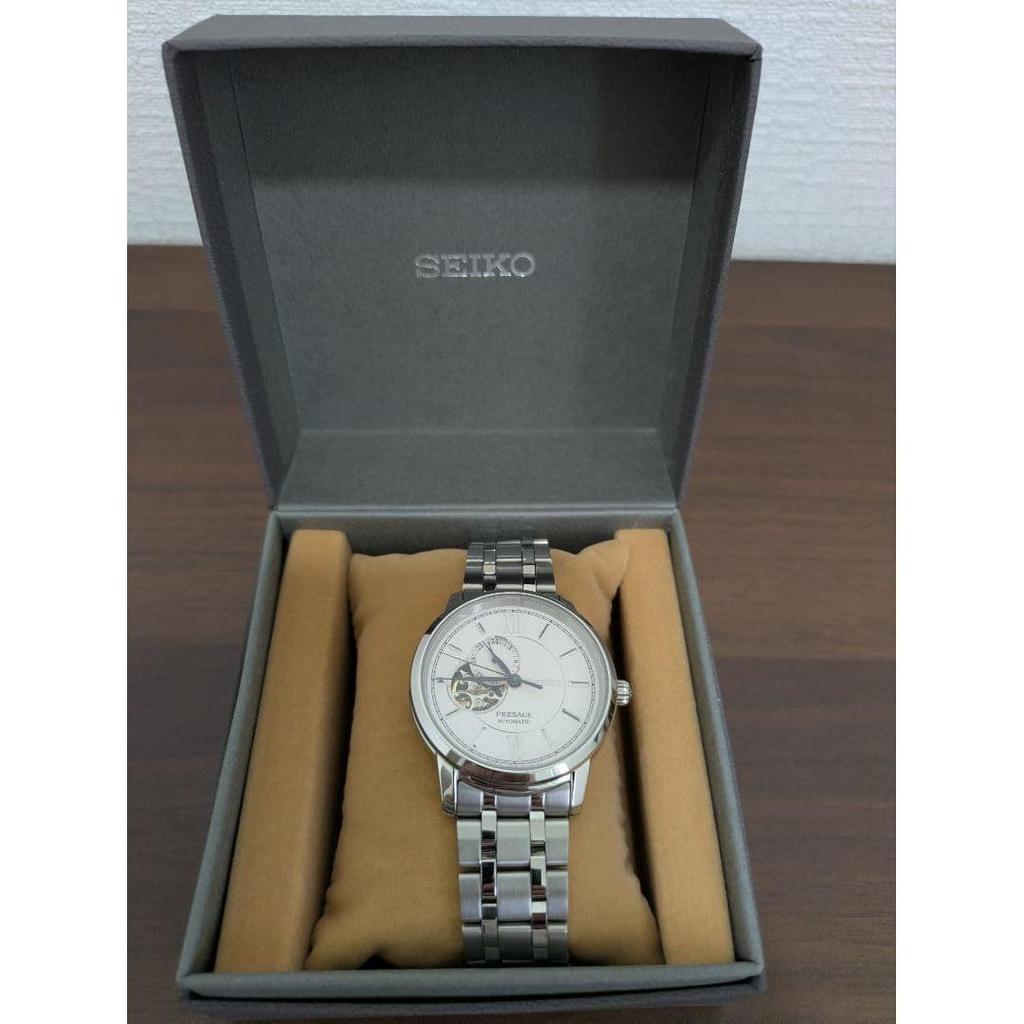 Used SEIKO Presage Automatic Watch Silver