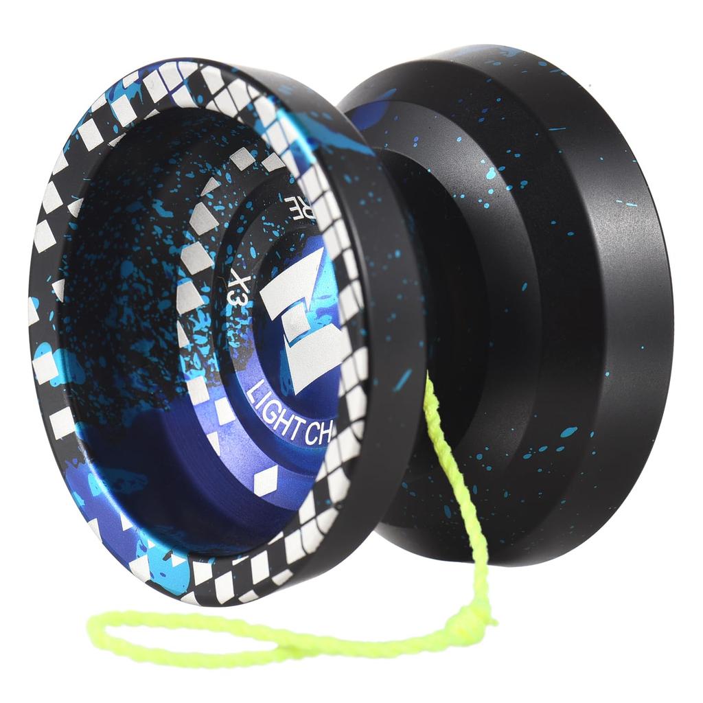 Daconovo Professional Yo-Yo Ball Aluminum Alloy Reactive Yo-Yo Ball with Non-Reactive Bearings for Professionals and Beginners