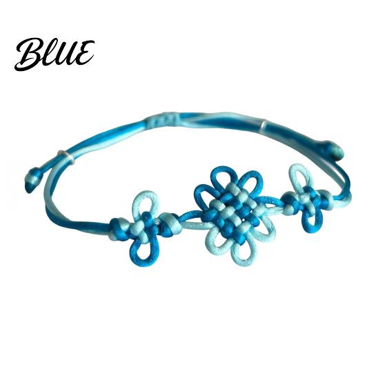 Handmade Knot Wristband Chinese Bracelet Retro Braided Good Luck High-quality