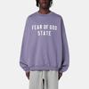 Fear of God Essentials Heavy Fleece Crewneck Lavender Men Tops Purple 192BT246237F