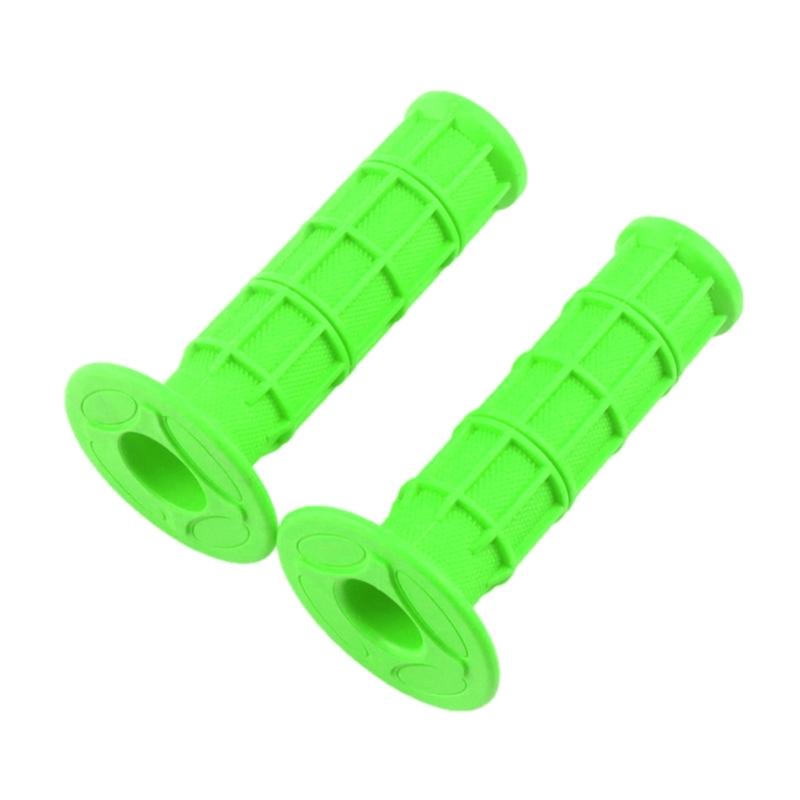 Motorcycle Rubber Hand Grips 22mm 7/8'' Handlebar Grips Universal Motorcycle Modification Hand Grips