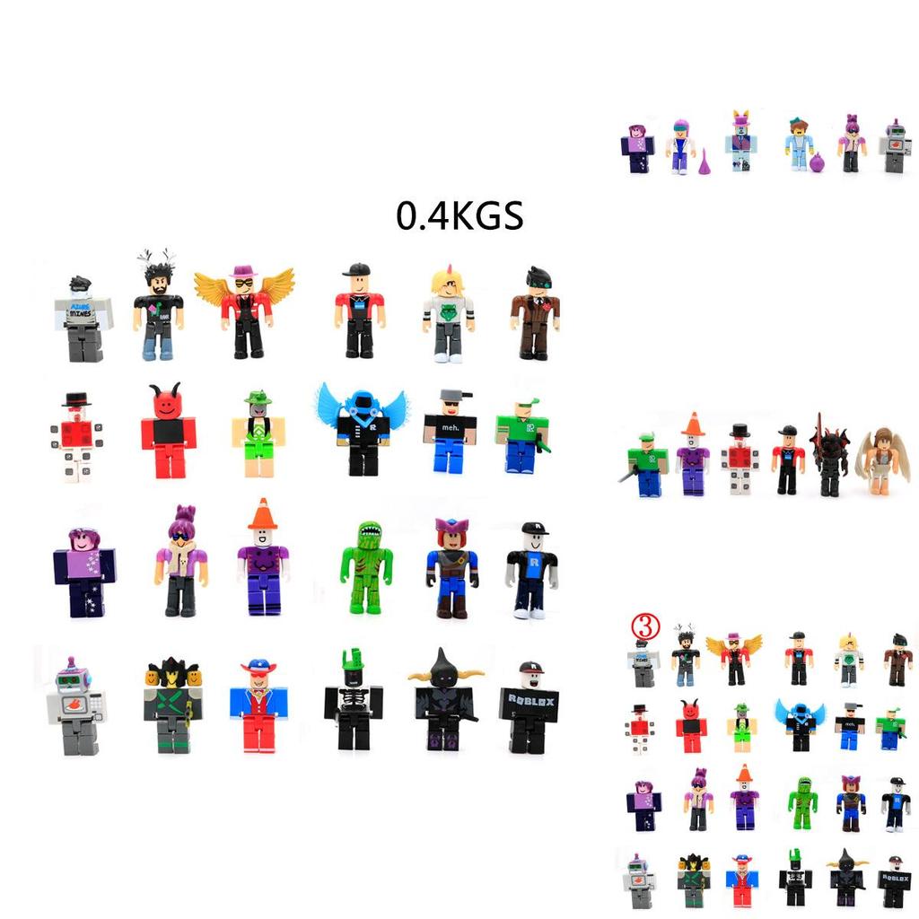 Buntes 24-teiliges Set von Roblox-Spiele-Actionfiguren, ideal für Sammler und Kinder