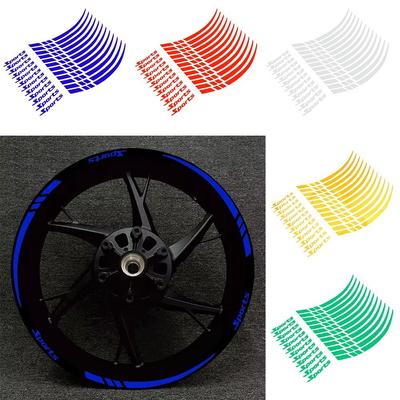 18-21 Inch Motorcycle Bicycle Wheel Rim Stripe Sports Multifunctional Car Wheel Reflective Sticker Road Bike Sticker