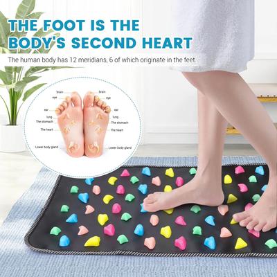 Foot Pressure Point Mat, Foot Matt Pressure Points, 2 In 1 Foot Massager Pad, Dismountable Acupressure Mats, Acupressure Tool For Relaxation