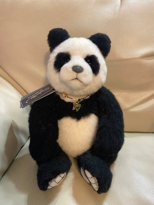 [USED] Charlie Bears Yumi Panda Plush Teddy Bear Limited Edition 2020