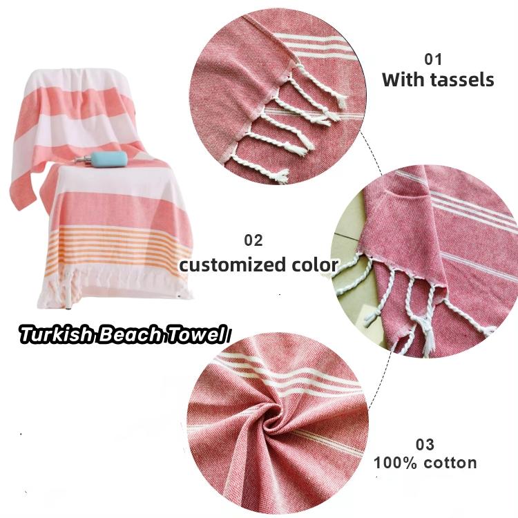 Factory Direct Sale Turkish Towel Beach Pestemal Turkish Towels Turkish Towel