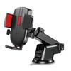 360° Rotating Silicone Suction Cup Car Phone Mount with Telescopic Rod