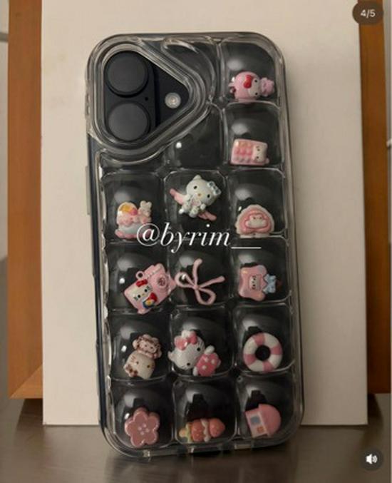 Japanese Style 3D Transparent Ice Cube DIY Phone Case for Apple 17