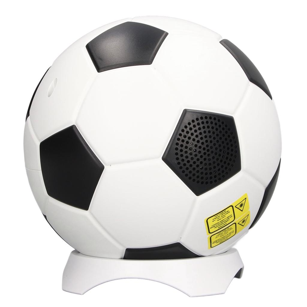 Star Projection Lamp Football Design Night Lamp Bluetooth Music Speaker USB Sky Ambient Light for