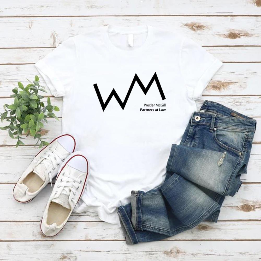 Wexler McGill T-Shirt Kim und Jimmy Partner in Crime Anwaltskanzlei T-Shirt Better Call Saul Shirt Geschenk für Saul-Fans Damen T-Shirts Top