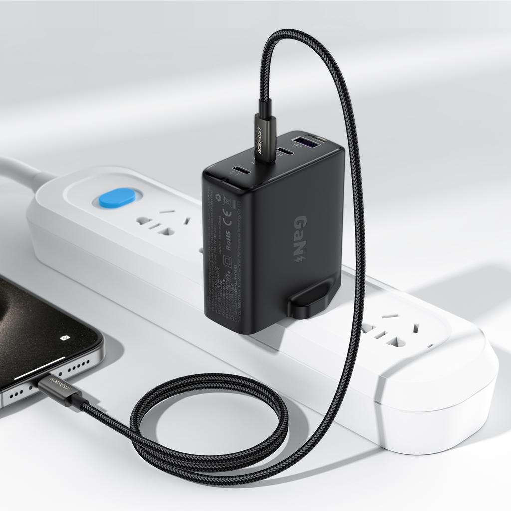 ACEFAST C23-01 1.2m 30W Fast Charging USB C to Lightning Cable Braided Data Sync Cord