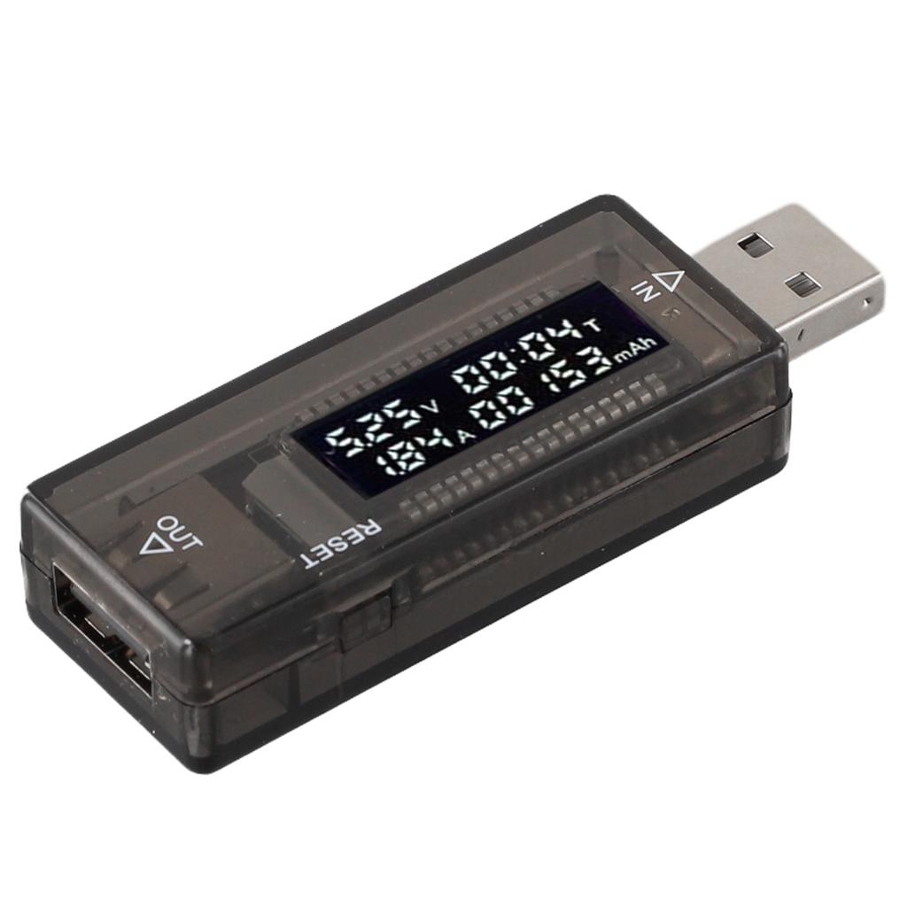 LCD USB Detector Voltmeter Ammeter Voltage Power Capacity Tester Current Meter