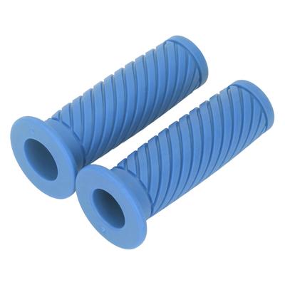 2Pcs Motorcycle Hand Grips Left Right 22mm 24mm Anti Slip Rubber Universal Fit for Motorbike Dirt