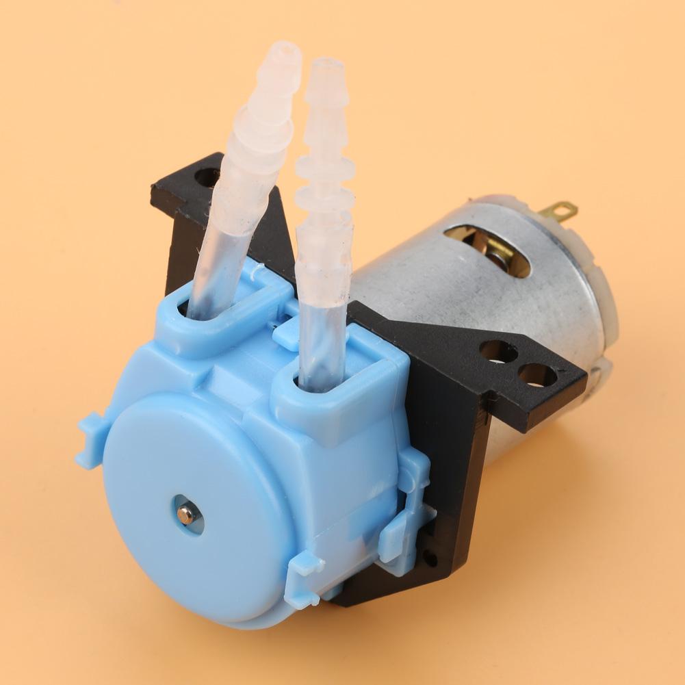 Dosing Pump DIY Peristaltic Tube Head For Aquarium Lab Chemical Analysis (blue12v 3*5 )