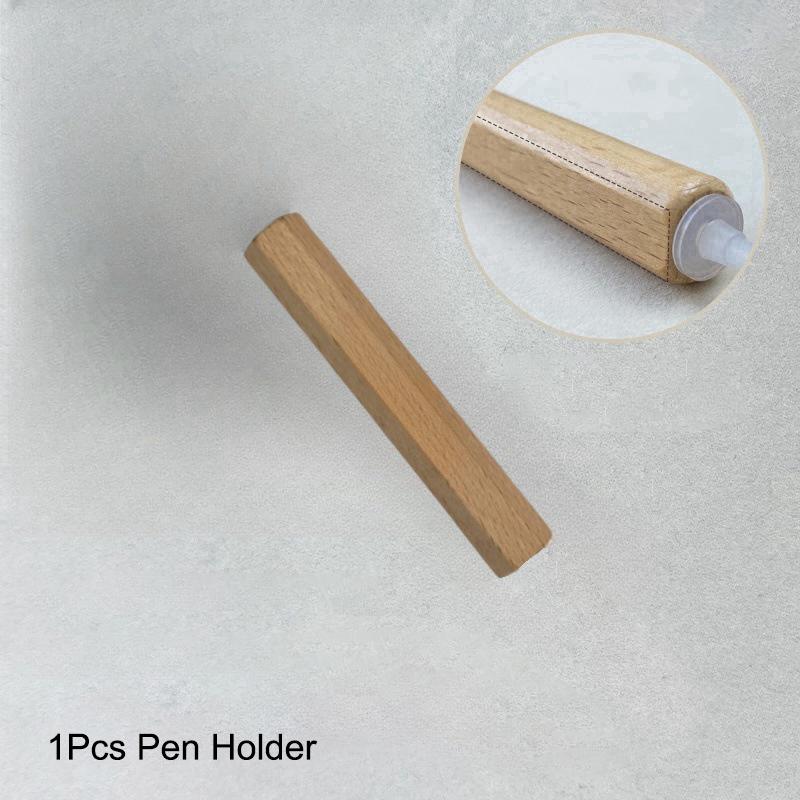 

1 Набор кистей для лака для ногтей с двухсторонней ручкой, деревянной ручкой, сменная кисть для ногтей, аппликаторы для жидкости, инструменты для маникюра as the picture