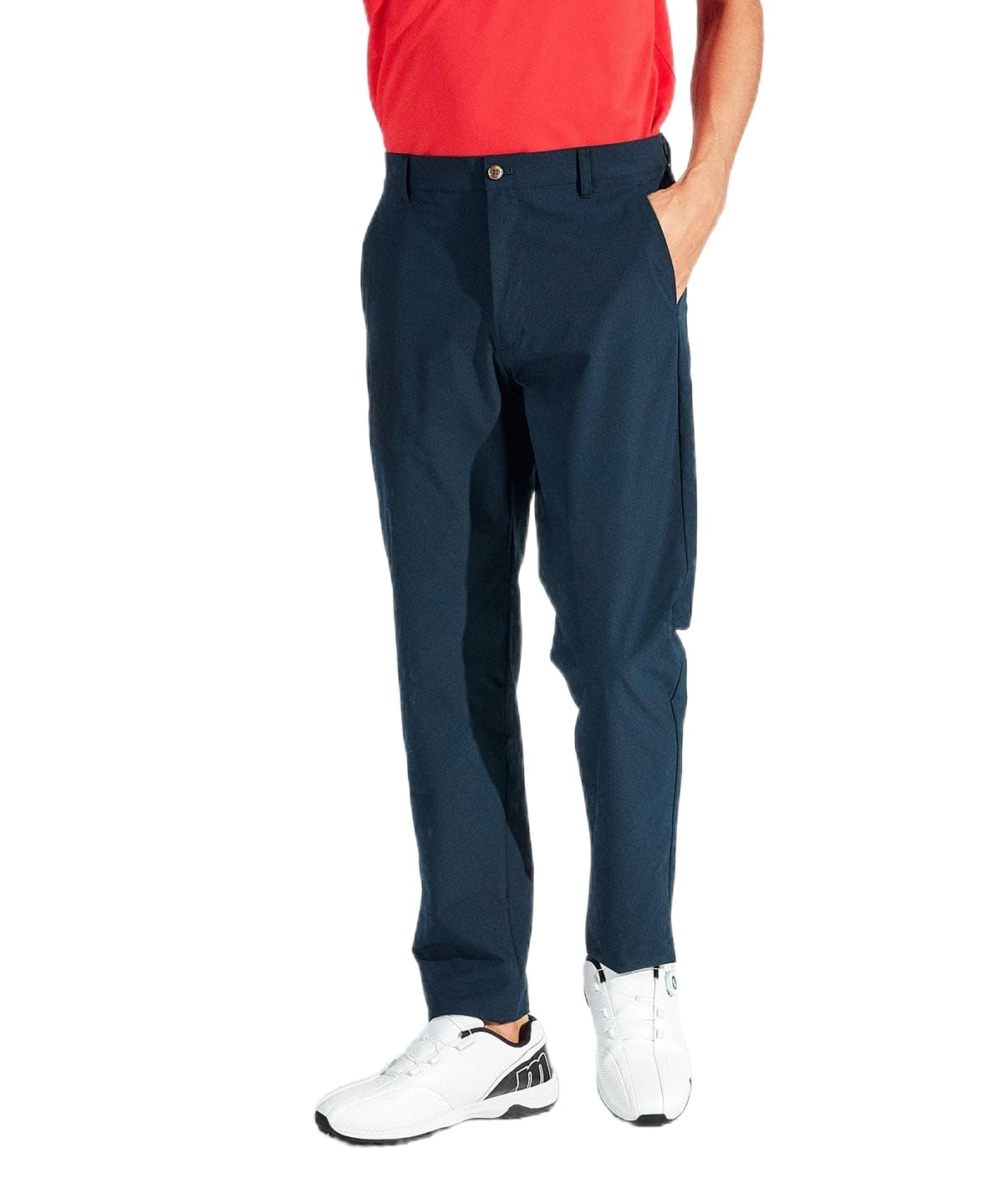 

Golf Pants 2WAY Stretch Sweat Absorbent Quick Drying Full Length Simple Golf MG5SLP81M NV00 [Munsingwear] Men s (военно-морской флот)